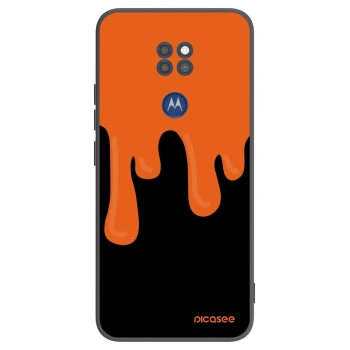 Hülle für Motorola Moto G9 Play - Orange spooky