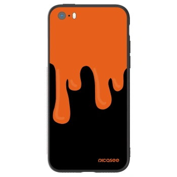 Hülle für Apple iPhone 5/5S/SE - Orange spooky