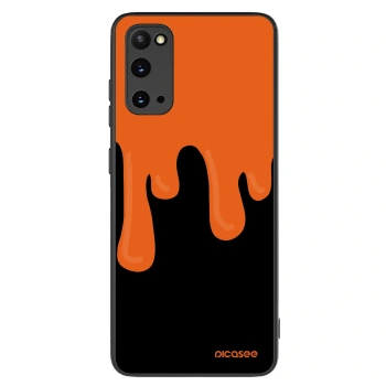 Hülle für Samsung Galaxy S20 G980F - Orange spooky