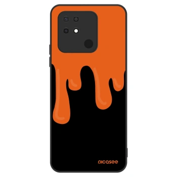 Hülle für Xiaomi Redmi 10C - Orange spooky