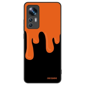 Hülle für Xiaomi 12T - Orange spooky