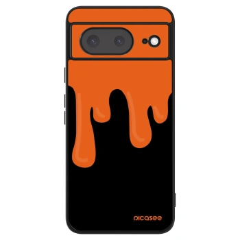 Hülle für Google Pixel 8a - Orange spooky