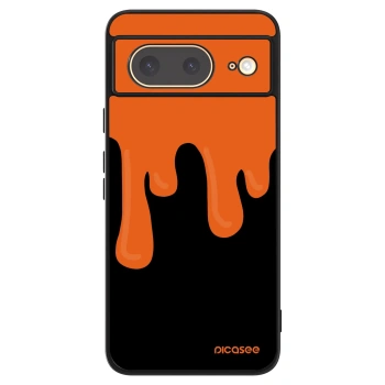 Hülle für Google Pixel 8 - Orange spooky
