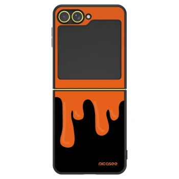 Hülle für Samsung Galaxy Z Flip6 5G - Orange spooky