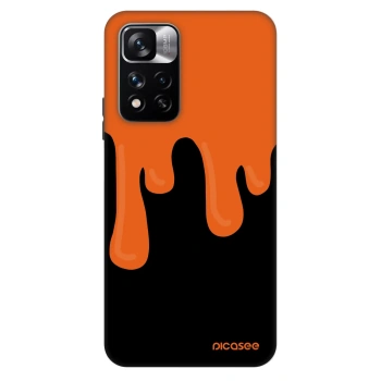 Hülle für Xiaomi Redmi Note 11 Pro - Orange spooky