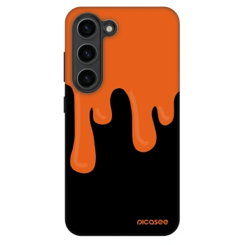 Hülle für Samsung Galaxy S23 5G - Orange spooky
