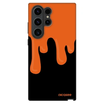 Hülle für Samsung Galaxy S22 Ultra 5G - Orange spooky