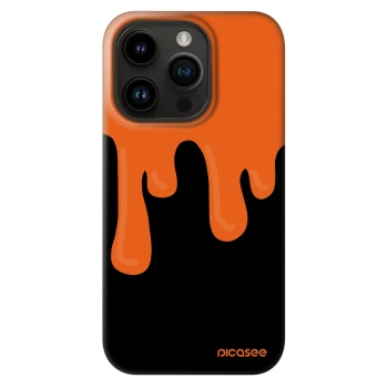 Hülle für Apple iPhone 14 Pro - Orange spooky