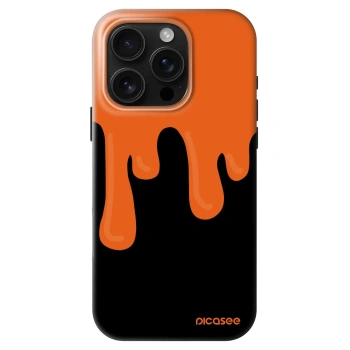 Hülle für Apple iPhone 16 Pro - Orange spooky