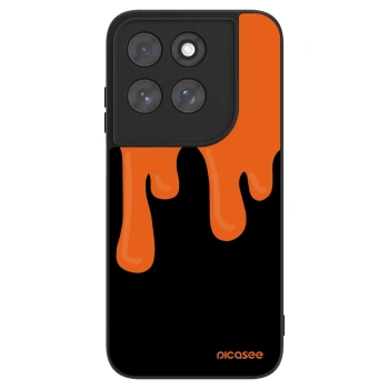 Hülle für Motorola Moto G77 - Orange spooky