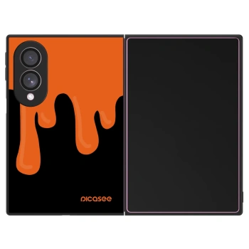Hülle für Samsung Galaxy Z Fold8 5G - Orange spooky