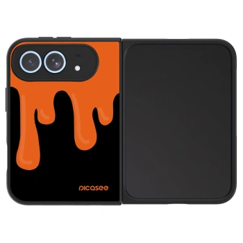 Picasee ULTIMATE CASE MagSafe für Apple iPhone Duo - Orange spooky