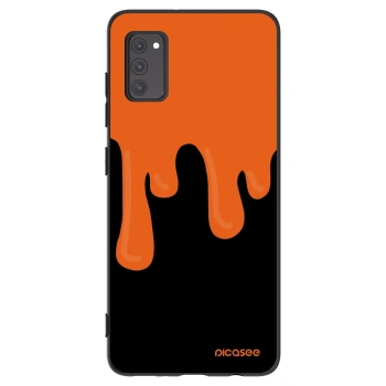 Hülle für Samsung Galaxy A41 A415F - Orange spooky