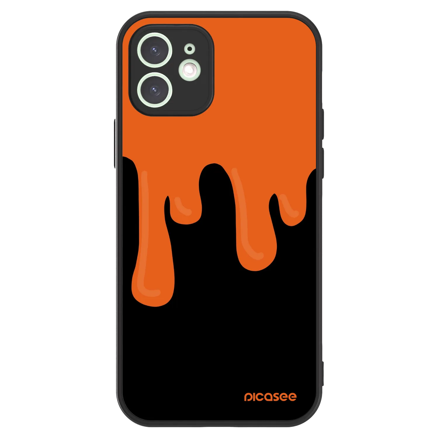 Picasee ULTIMATE CASE für Apple iPhone 12 - Orange spooky