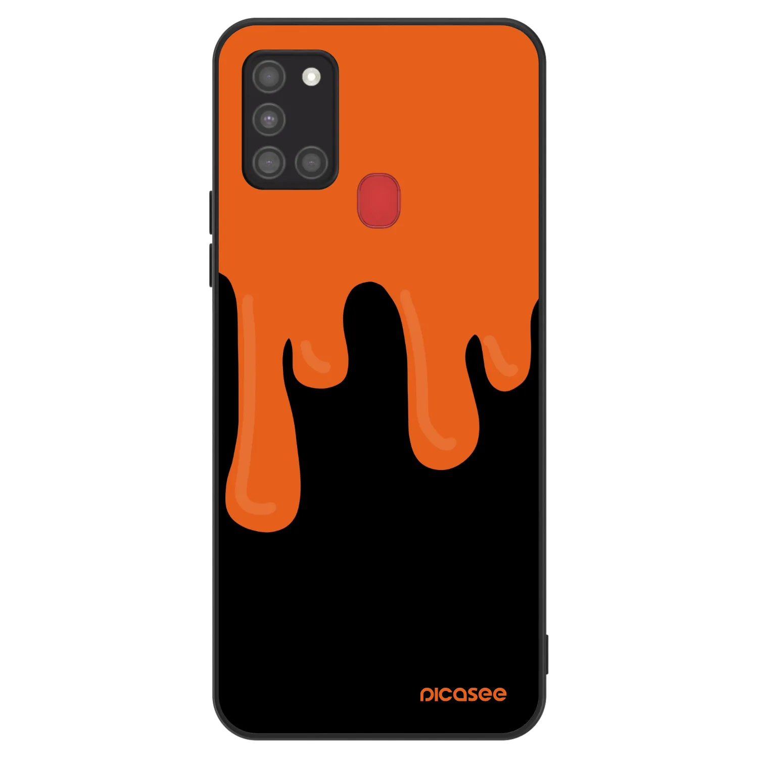 Picasee ULTIMATE CASE für Samsung Galaxy A21s - Orange spooky