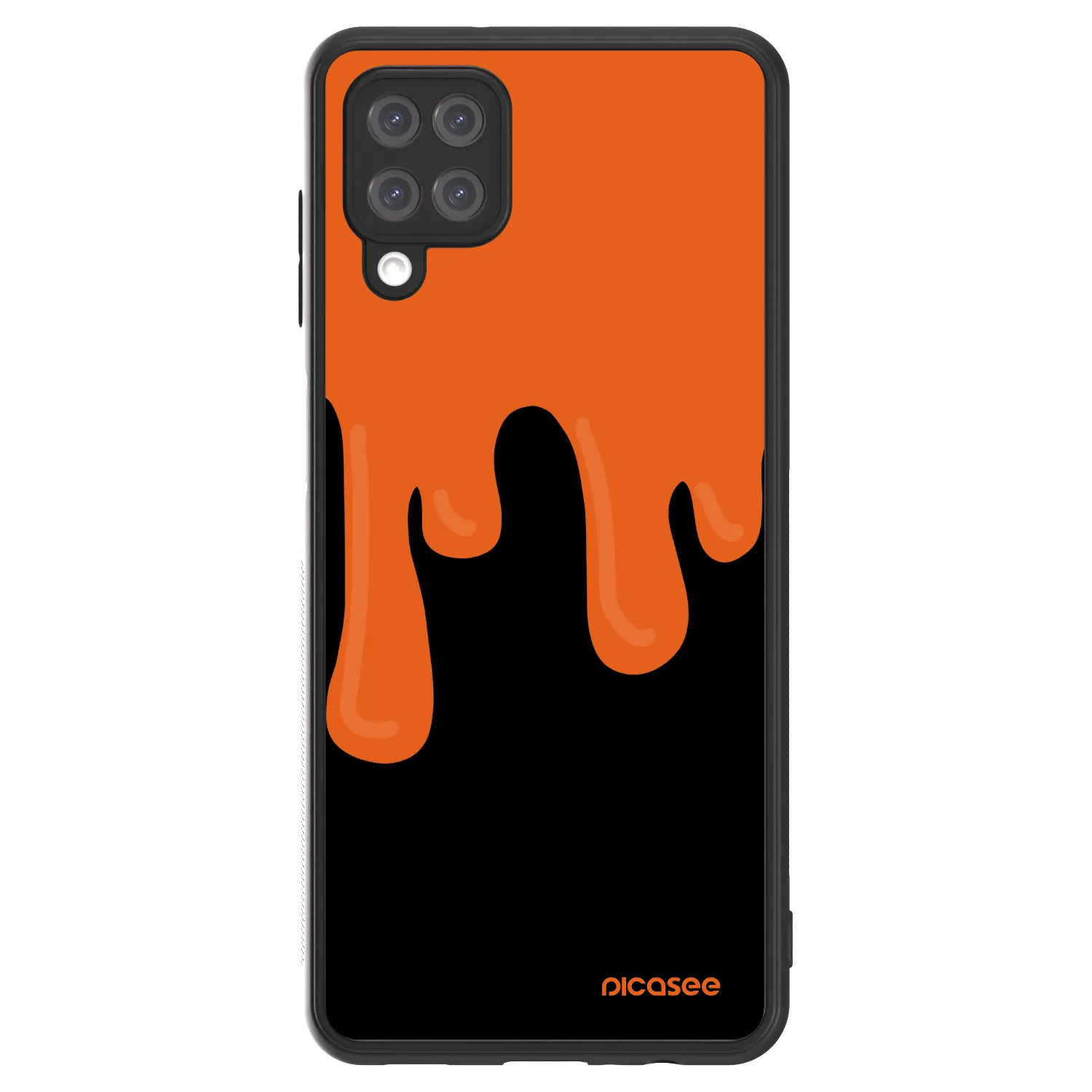 Picasee ULTIMATE CASE für Samsung Galaxy A12 A125F - Orange spooky