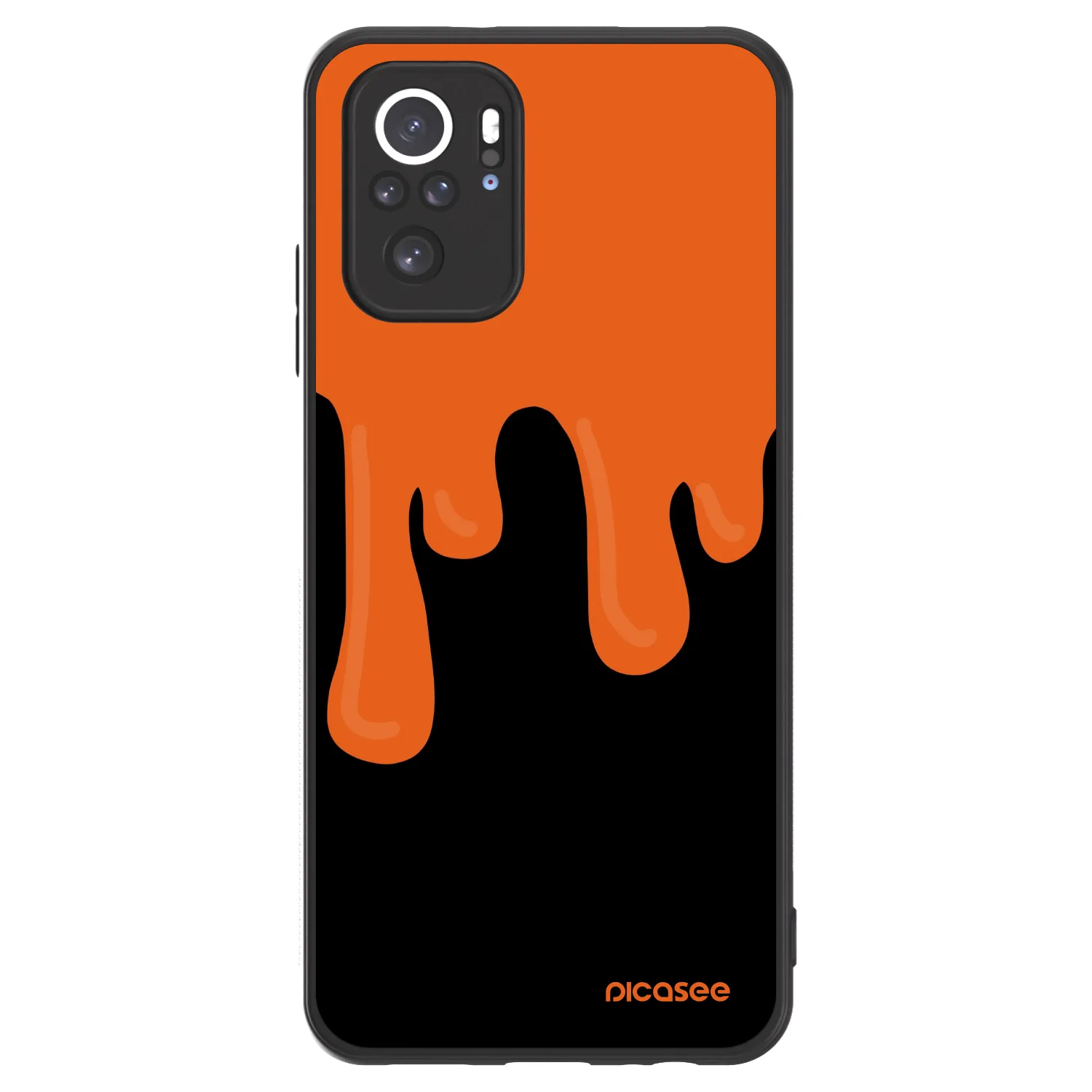Picasee ULTIMATE CASE für Xiaomi Redmi Note 10 - Orange spooky