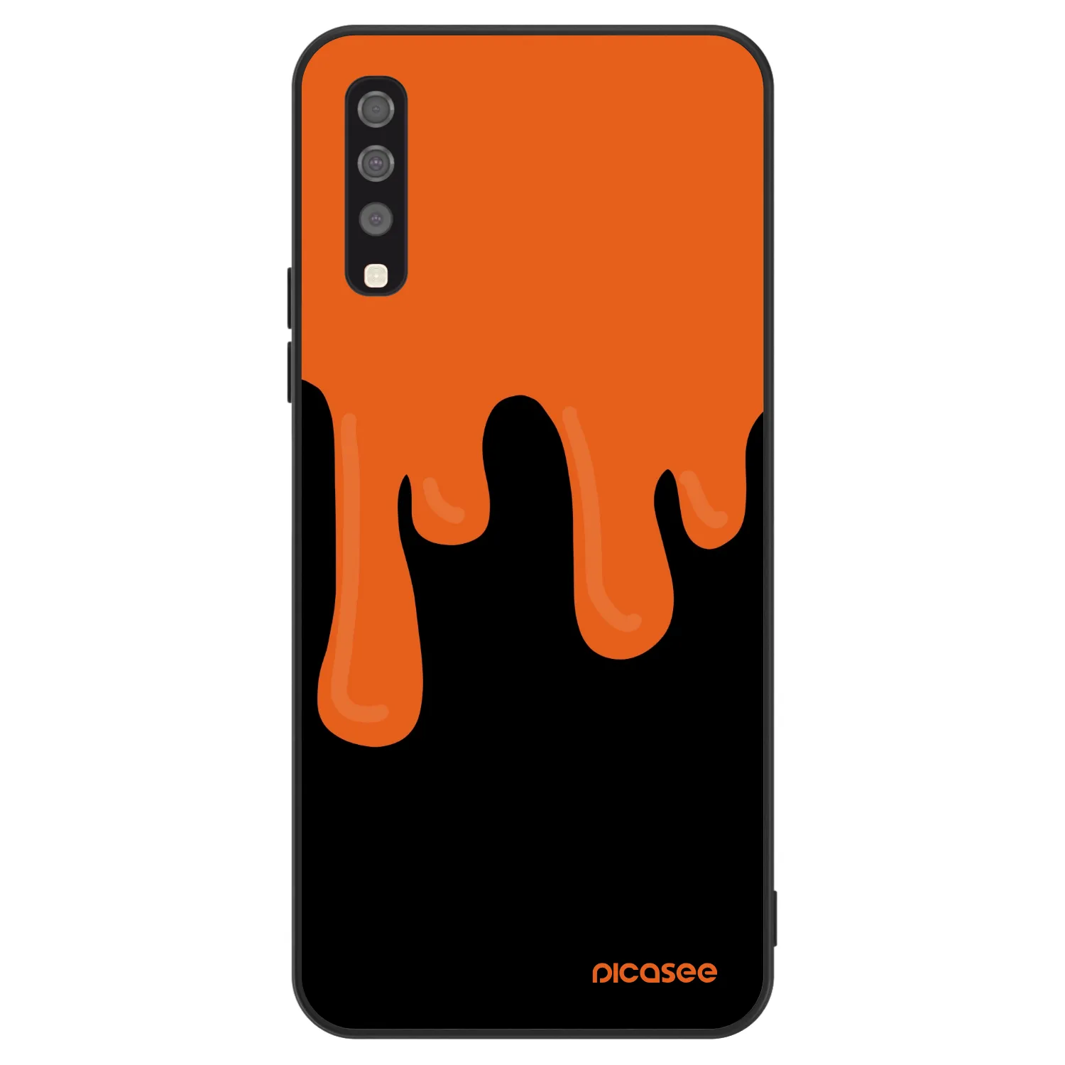Picasee ULTIMATE CASE für Samsung Galaxy A70 A705F - Orange spooky