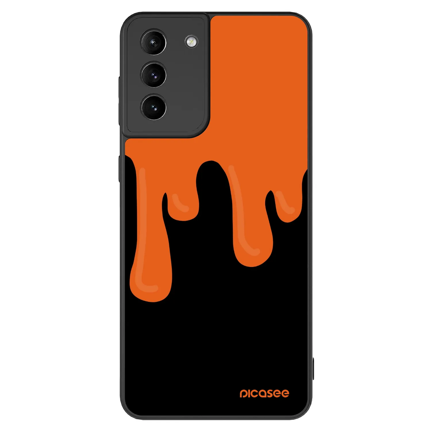 Picasee ULTIMATE CASE für Samsung Galaxy S21+ 5G G996F - Orange spooky