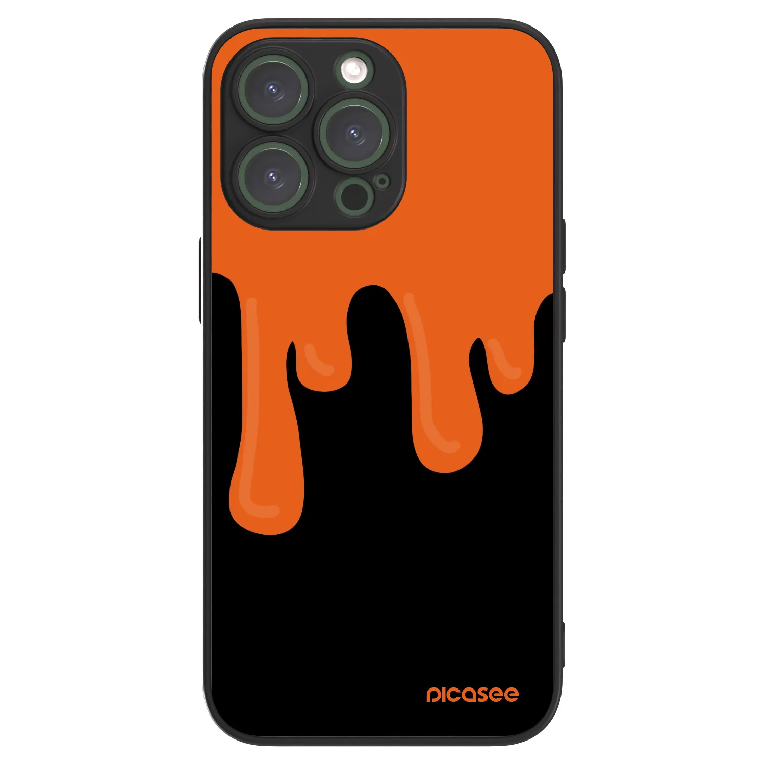 Picasee ULTIMATE CASE für Apple iPhone 13 Pro - Orange spooky