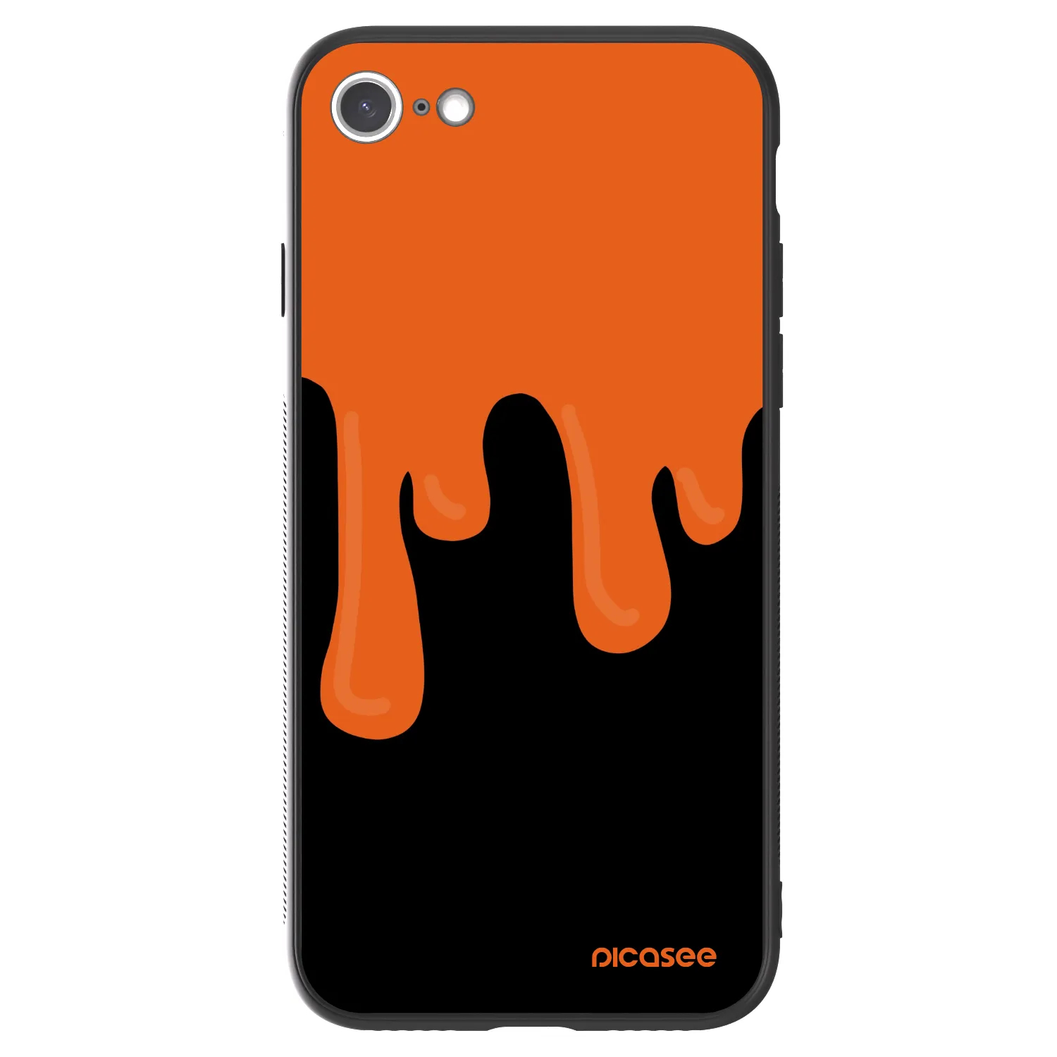 Picasee ULTIMATE CASE für Apple iPhone 8 - Orange spooky