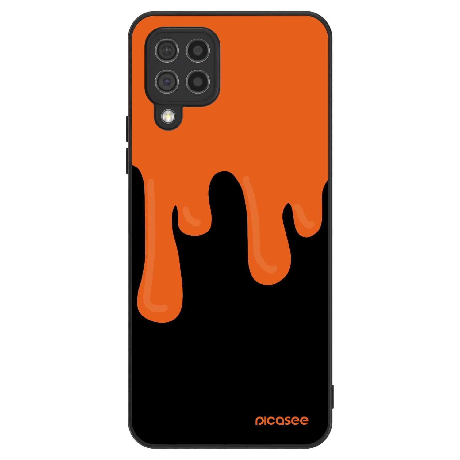 Picasee ULTIMATE CASE für Samsung Galaxy A22 A225F 4G - Orange spooky