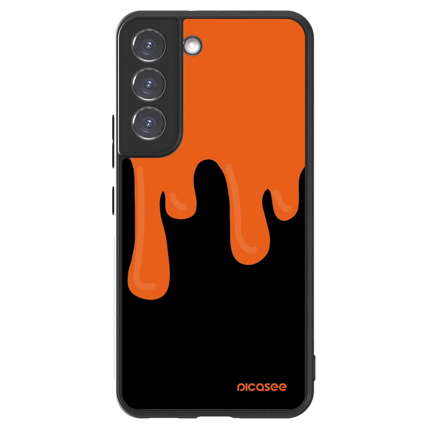 Picasee ULTIMATE CASE für Samsung Galaxy S22 5G - Orange spooky
