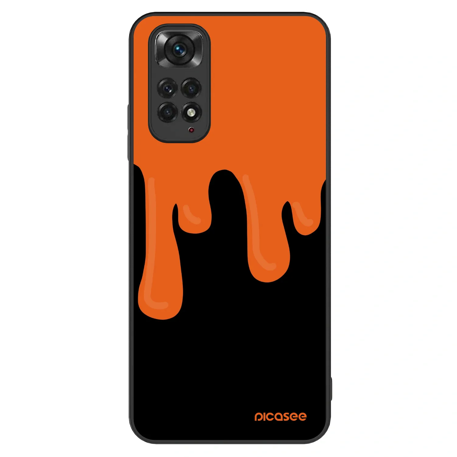 Picasee ULTIMATE CASE für Xiaomi Redmi Note 11 - Orange spooky