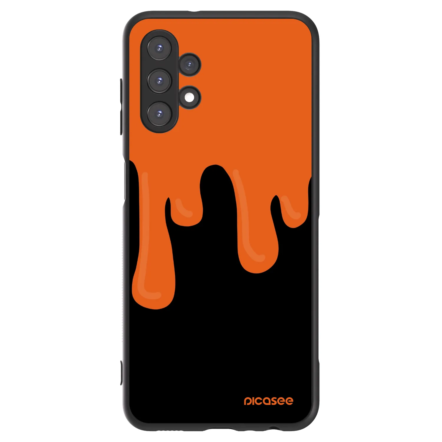 Picasee ULTIMATE CASE für Samsung Galaxy A13 4G A135 - Orange spooky
