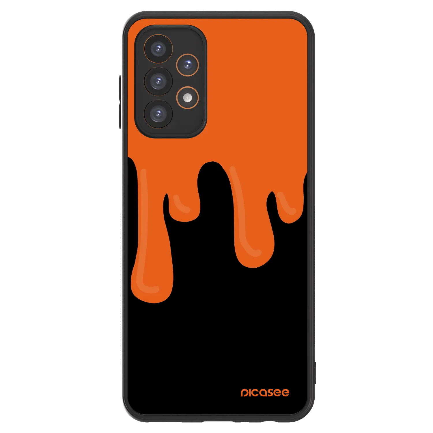 Picasee ULTIMATE CASE für Samsung Galaxy A23 A236B 5G - Orange spooky