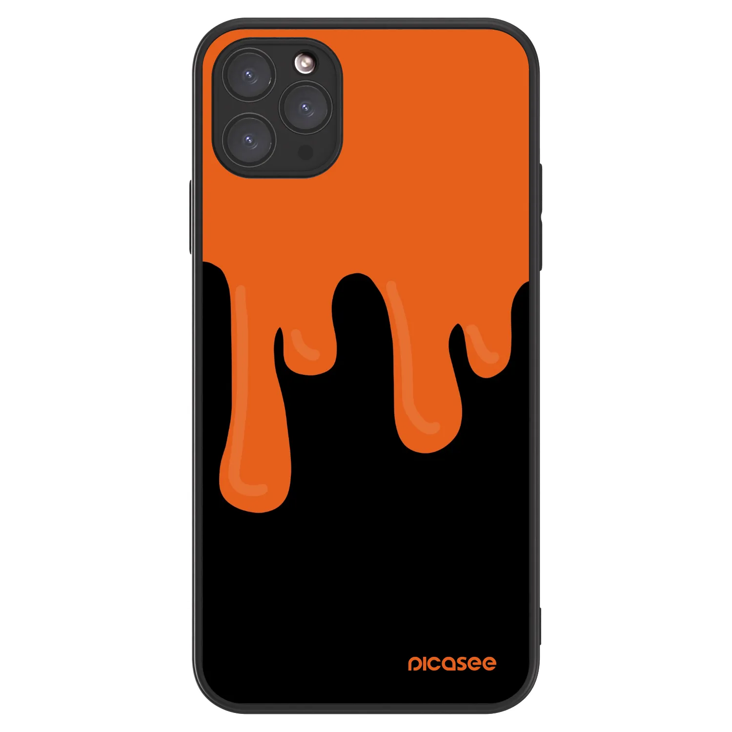 Picasee ULTIMATE CASE MagSafe für Apple iPhone 11 Pro Max - Orange spooky
