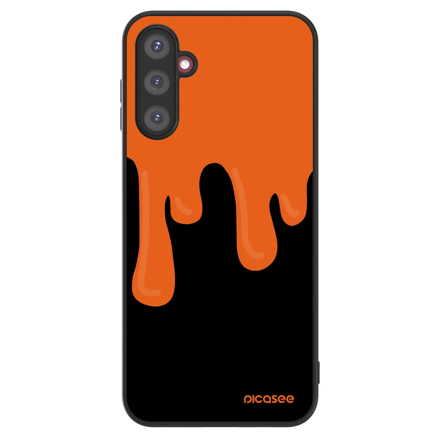 Picasee ULTIMATE CASE für Samsung Galaxy A14 4G A145R - Orange spooky