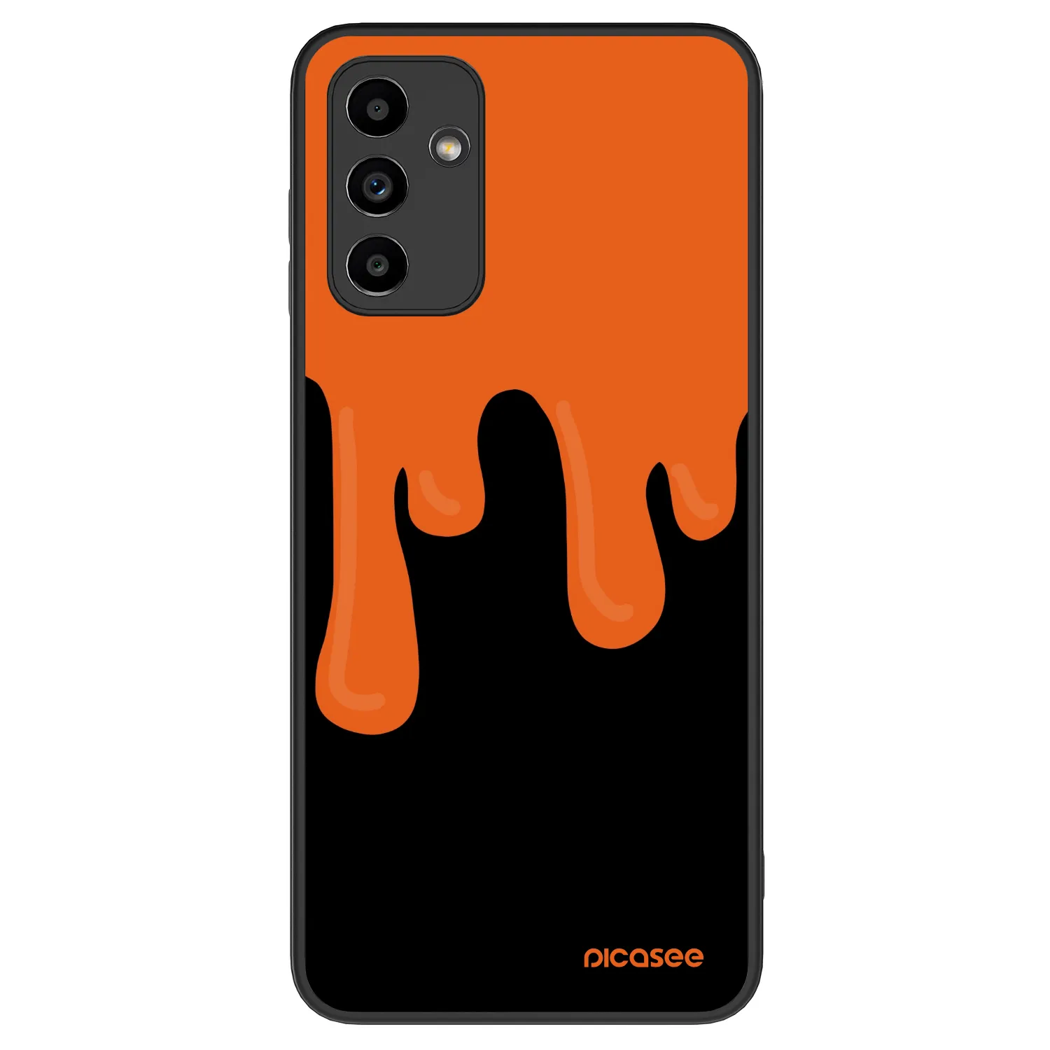 Picasee ULTIMATE CASE für Samsung Galaxy A04s A047F - Orange spooky