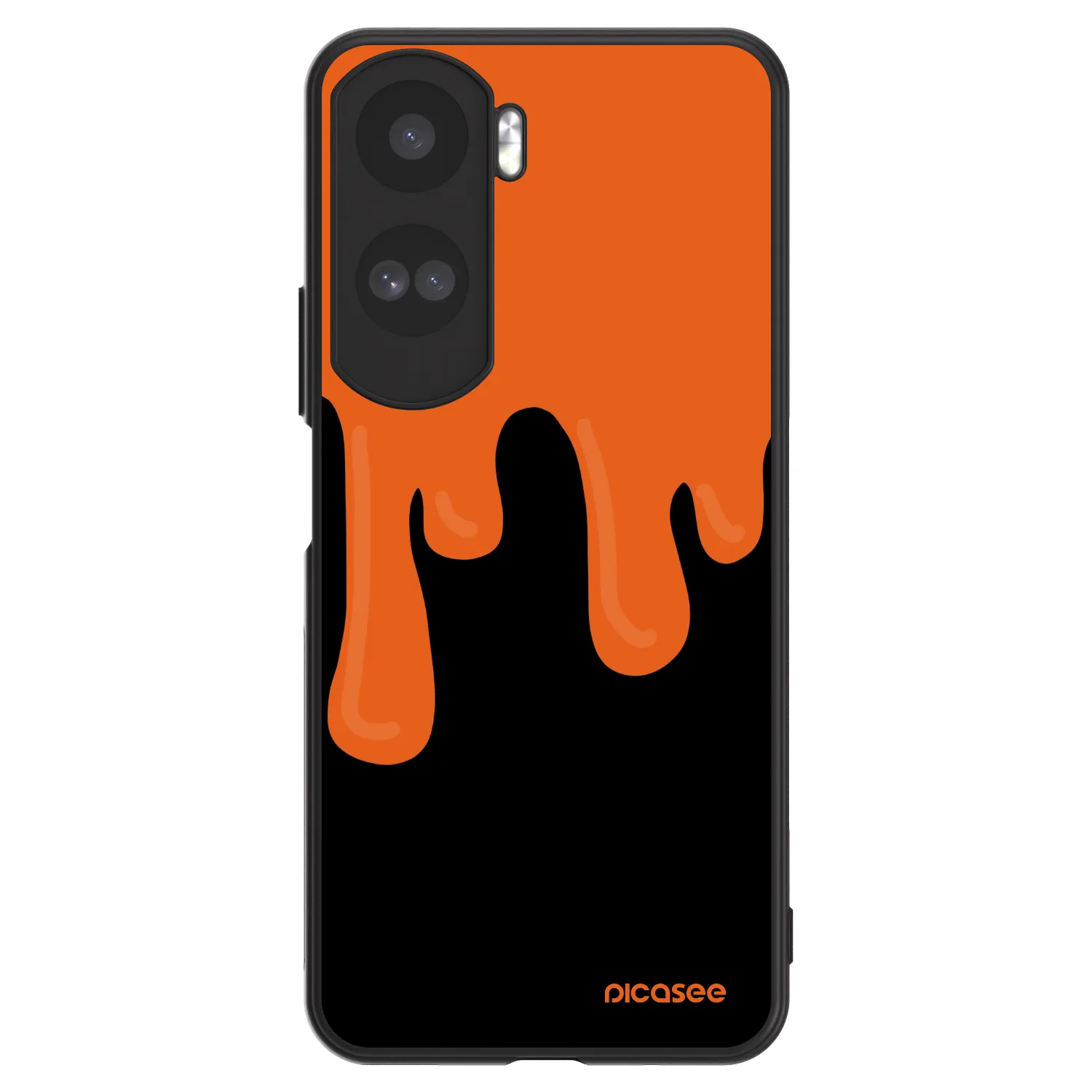 Picasee ULTIMATE CASE für Honor 90 Lite 5G - Orange spooky