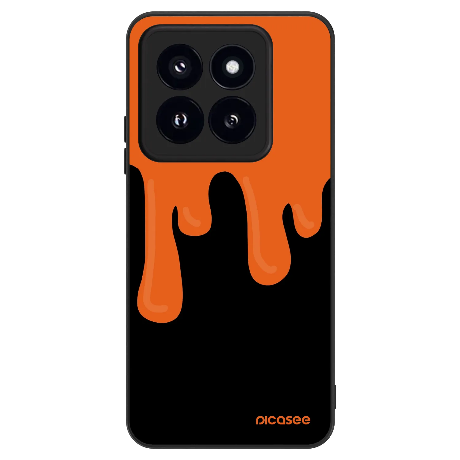 Picasee ULTIMATE CASE für Xiaomi 14 Pro - Orange spooky