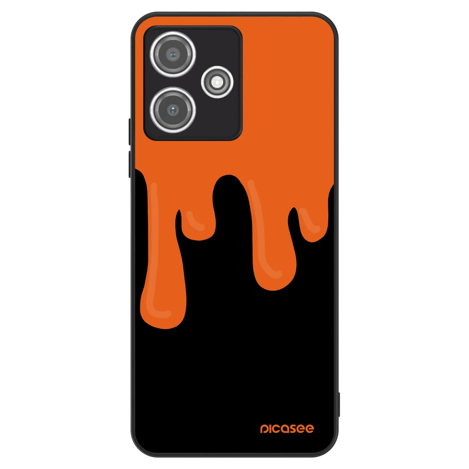 Picasee ULTIMATE CASE für Xiaomi Redmi 12 5G - Orange spooky