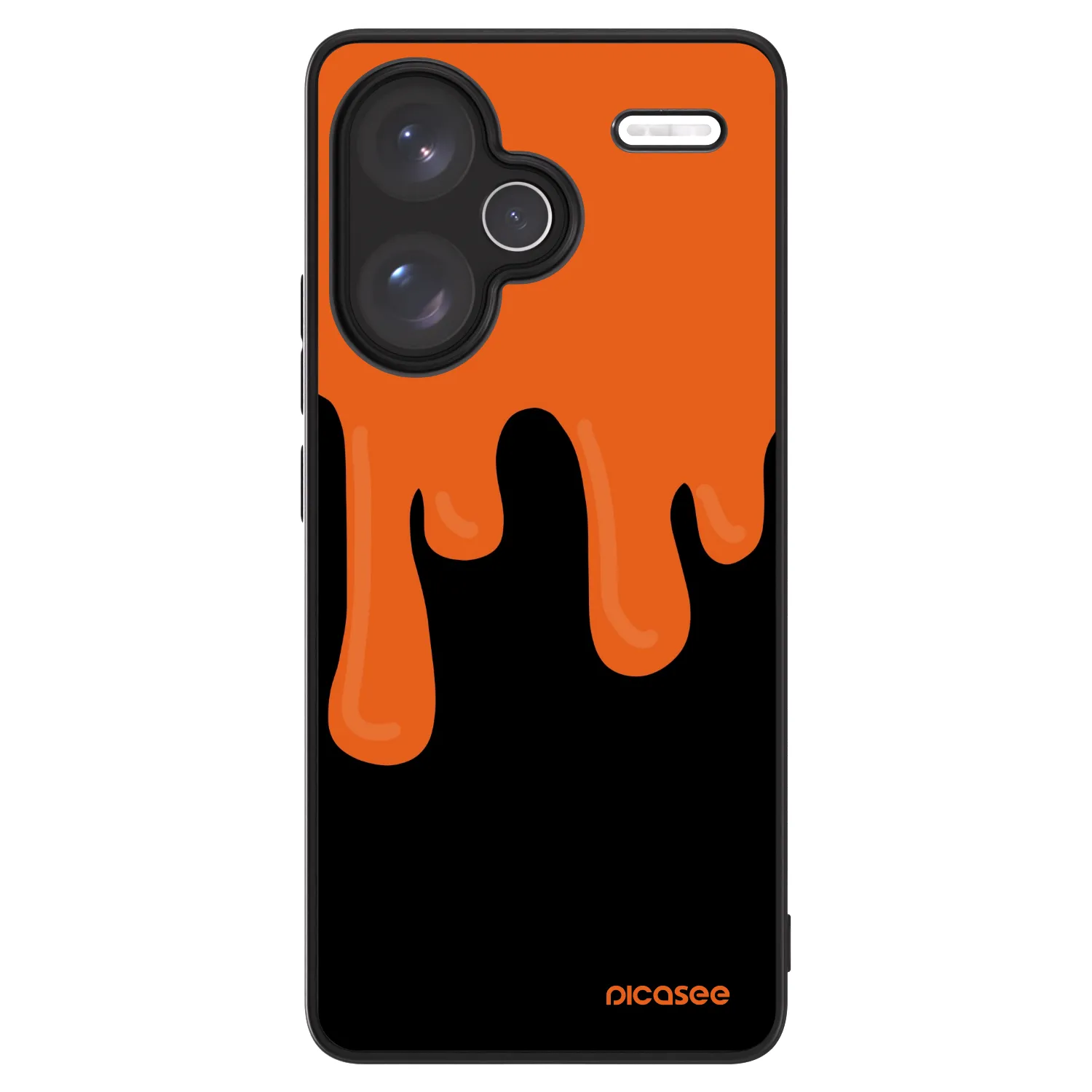 Picasee ULTIMATE CASE für Xiaomi Redmi Note 13 Pro+ 5G - Orange spooky