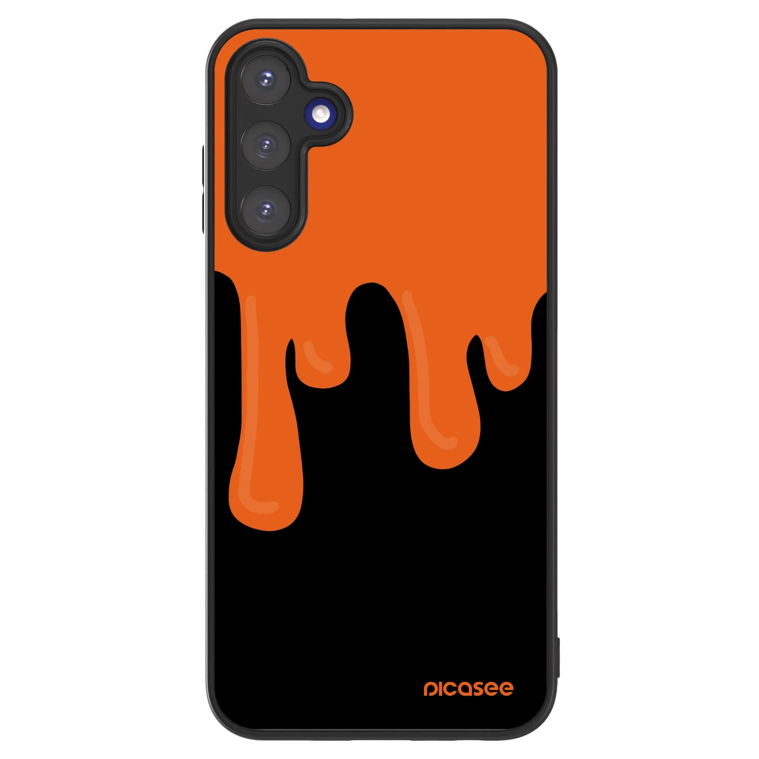 Picasee ULTIMATE CASE für Samsung Galaxy A15 A155F 4G - Orange spooky