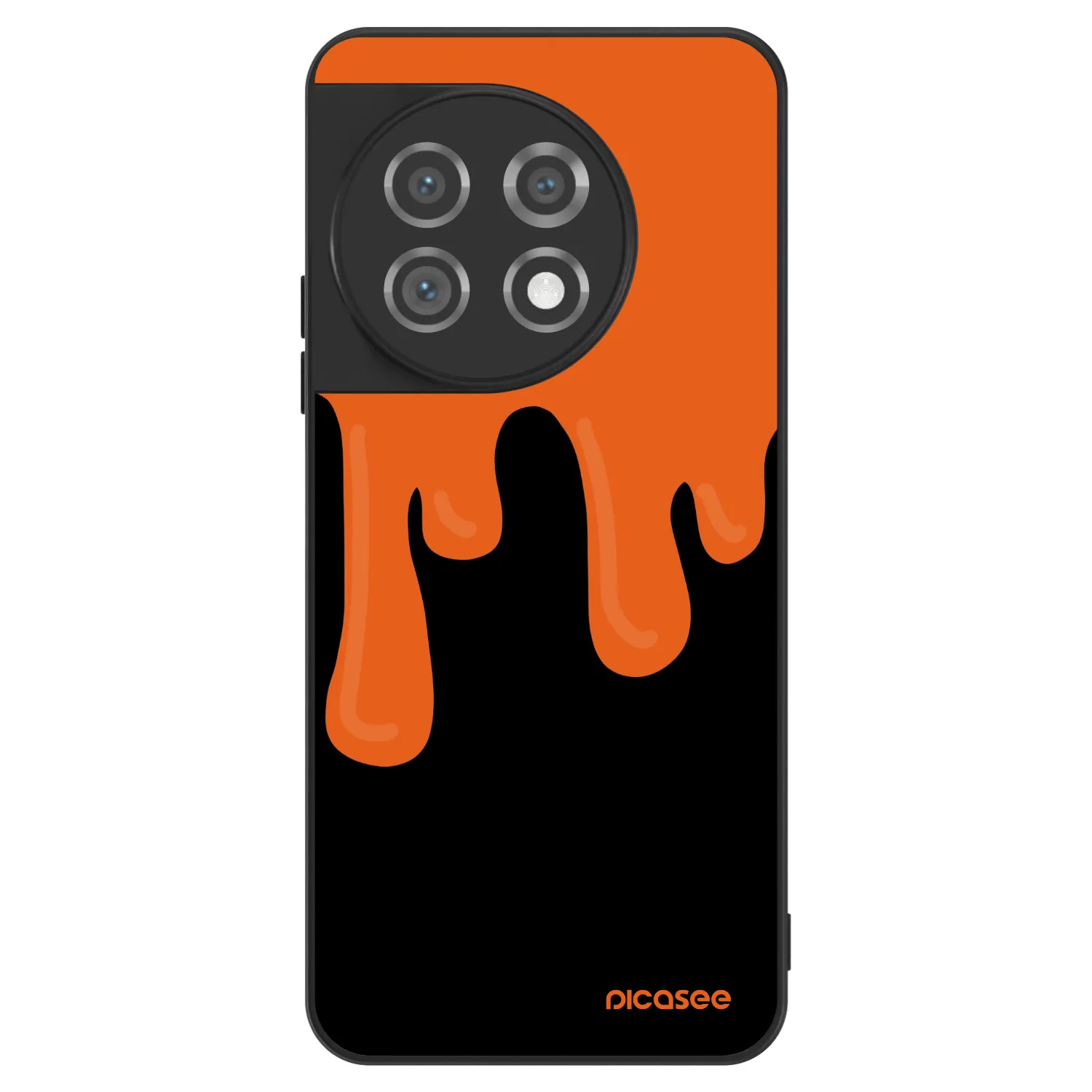 Picasee ULTIMATE CASE für OnePlus 11 5G - Orange spooky
