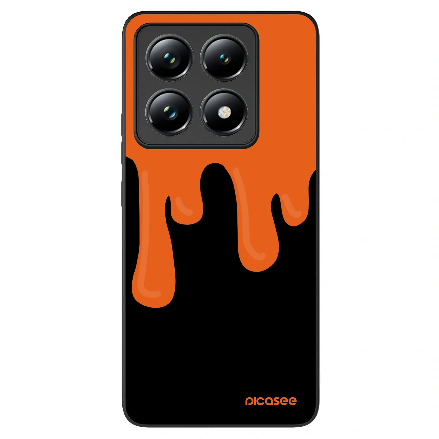 Picasee ULTIMATE CASE für Xiaomi 14T Pro - Orange spooky