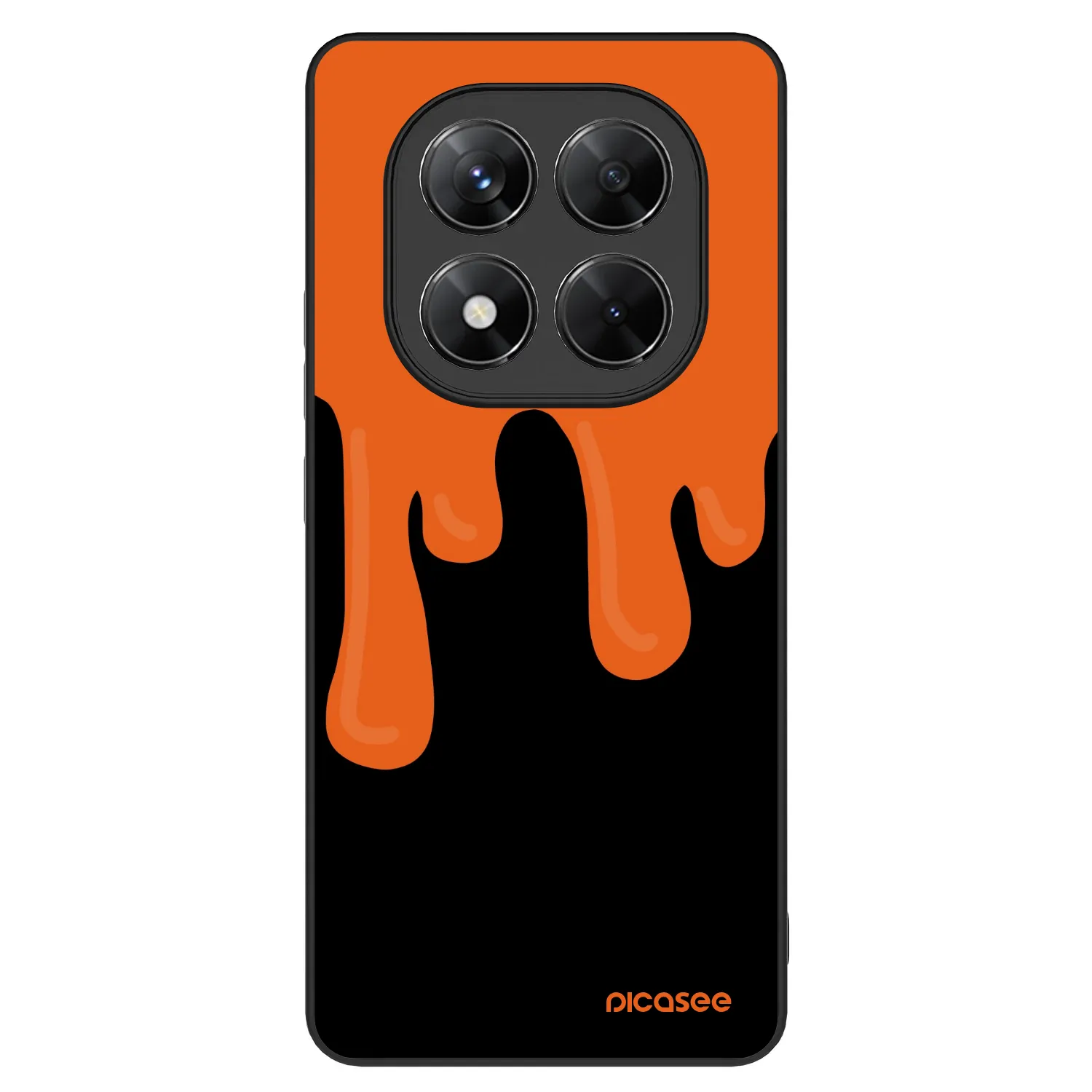 Picasee ULTIMATE CASE für Xiaomi Redmi Note 14 Pro 5G - Orange spooky