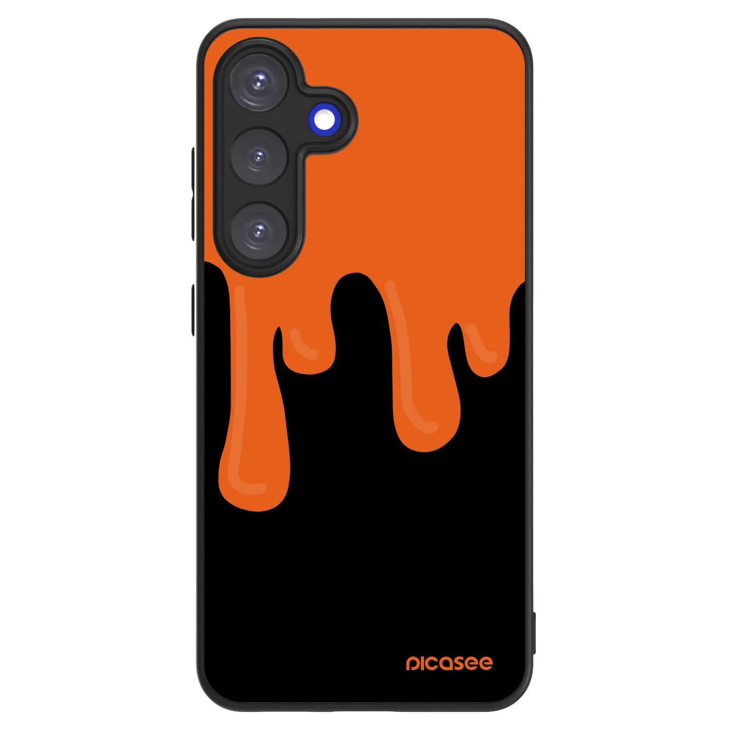 Picasee ULTIMATE CASE PowerShare für Samsung Galaxy S25 5G - Orange spooky