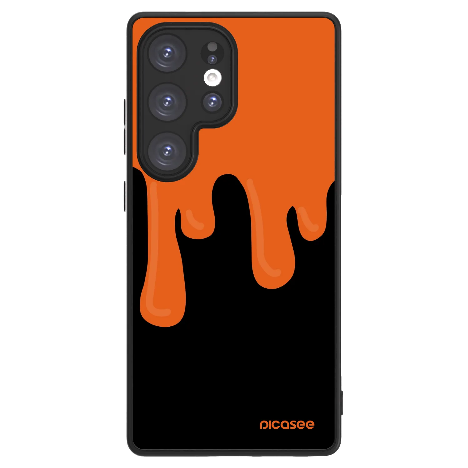 Picasee ULTIMATE CASE für Samsung Galaxy S25 Ultra 5G - Orange spooky