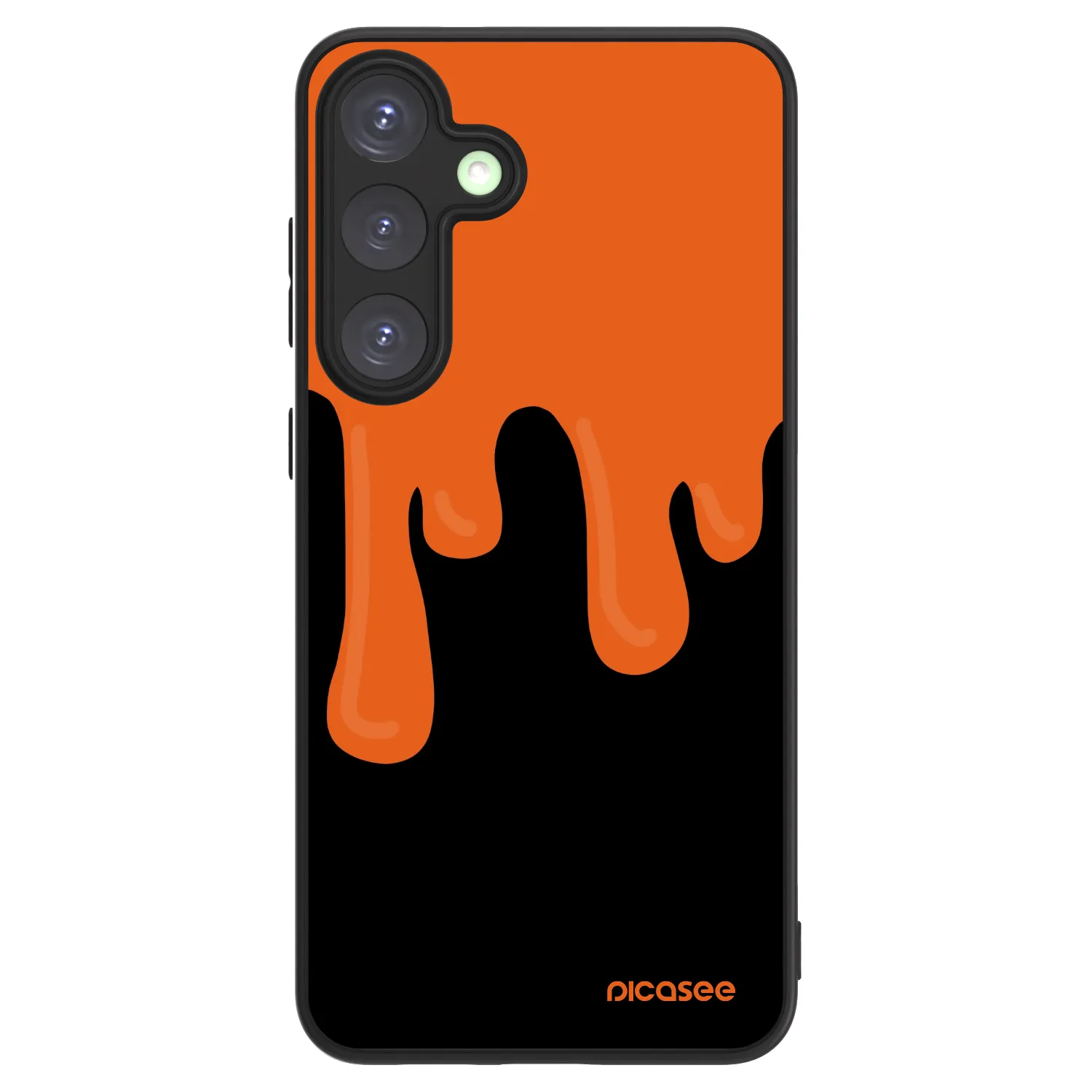 Picasee ULTIMATE CASE PowerShare für Samsung Galaxy S25+ 5G - Orange spooky