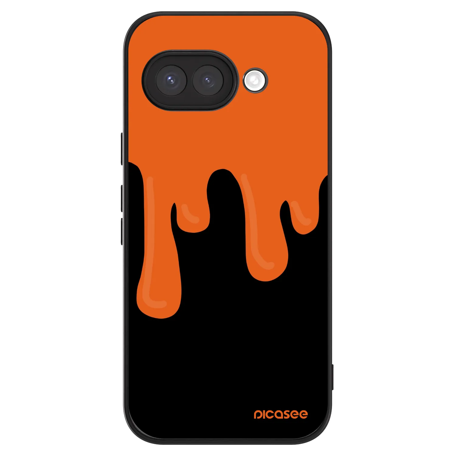 Picasee ULTIMATE CASE für Google Pixel 9a - Orange spooky