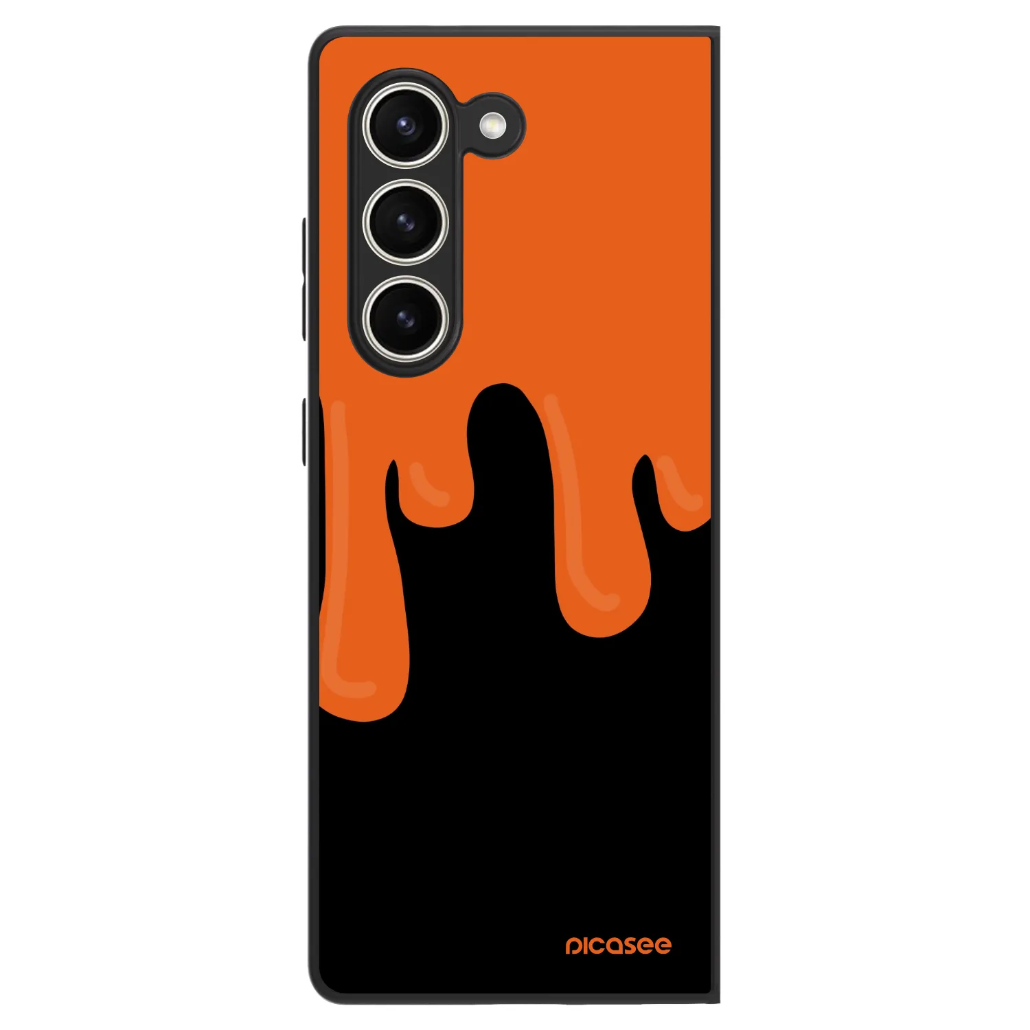 Picasee ULTIMATE CASE für Samsung Galaxy Z Fold5 5G - Orange spooky