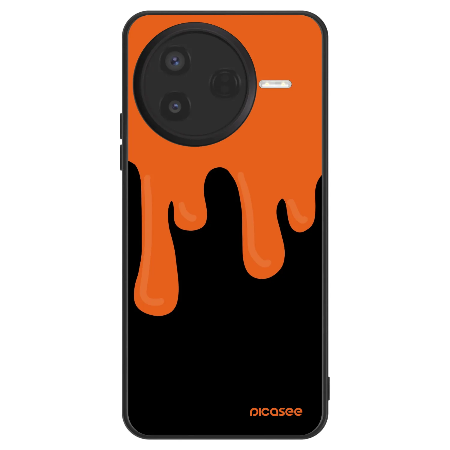 Picasee ULTIMATE CASE für Xiaomi Poco F7 Pro 5G - Orange spooky