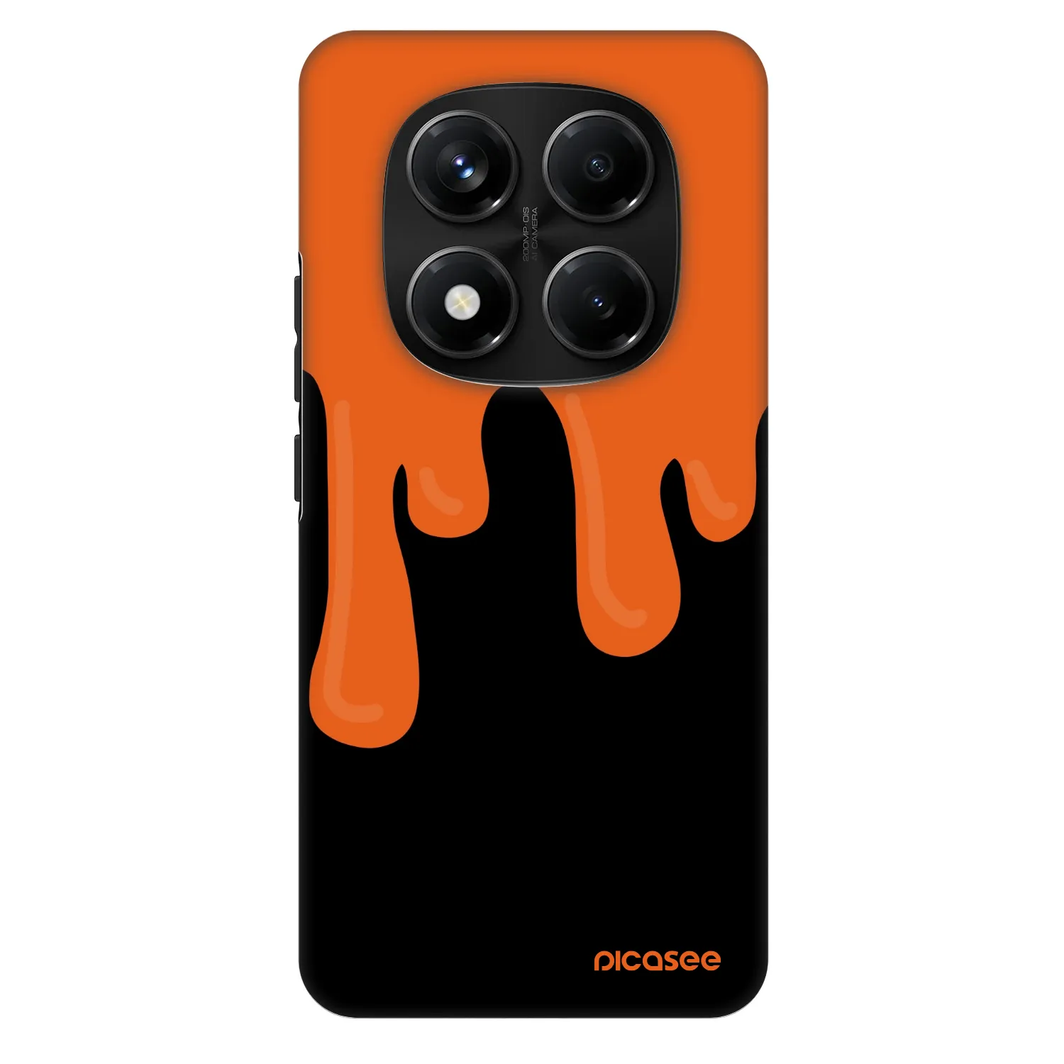 Picasee Fashion Case für Xiaomi Redmi Note 14 Pro+ 5G - Orange spooky