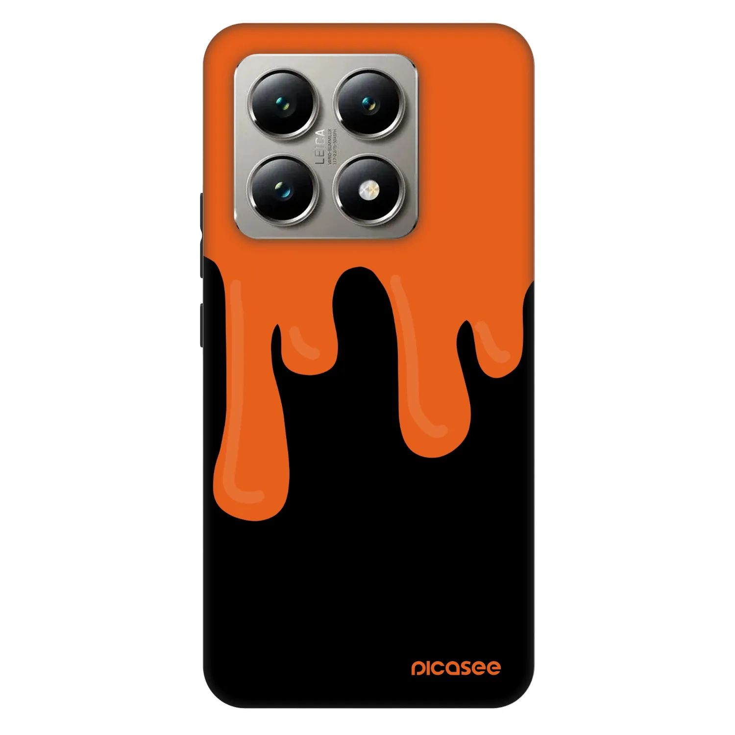 Picasee Fashion Case für Xiaomi 14T - Orange spooky