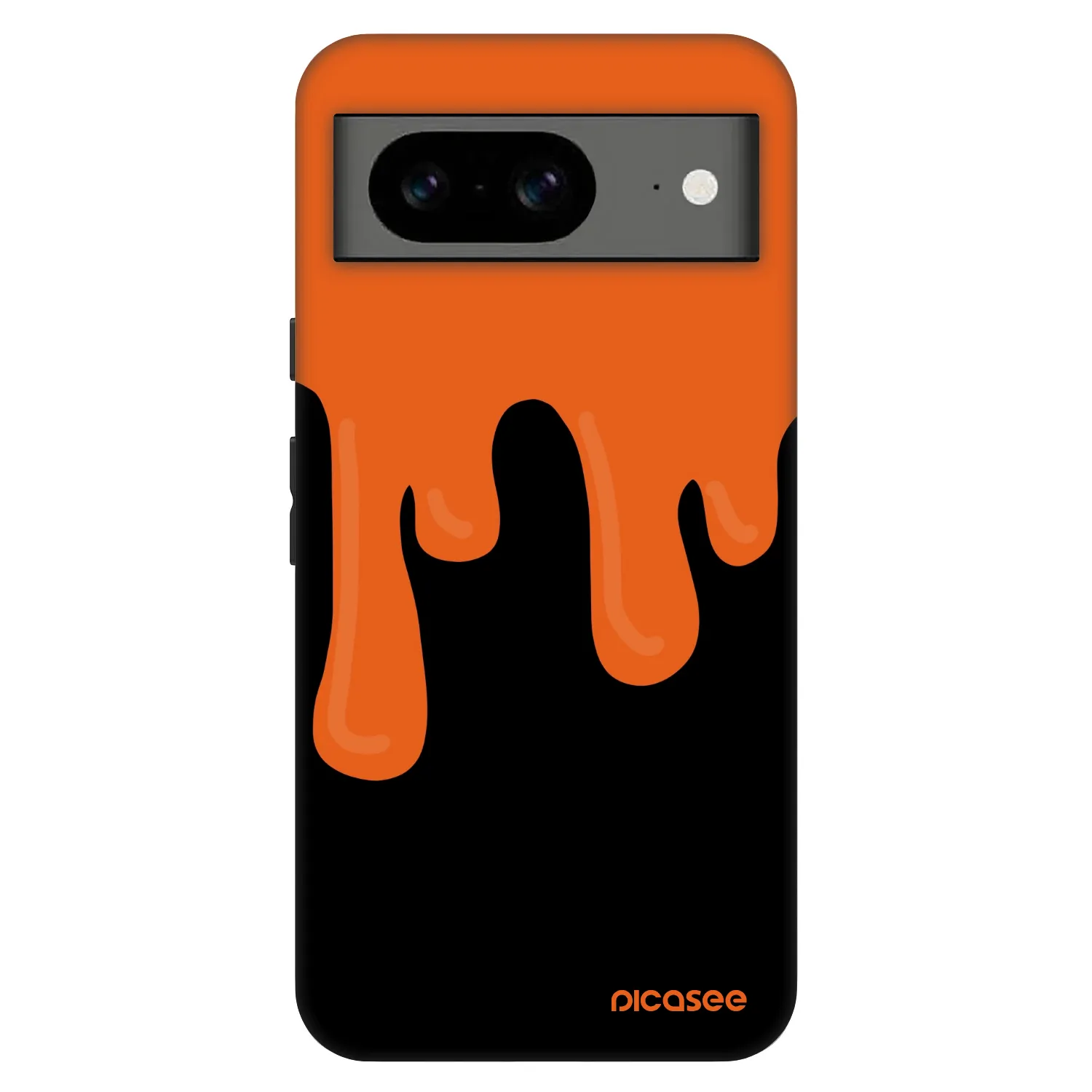 Picasee Fashion Case für Google Pixel 8 Pro - Orange spooky